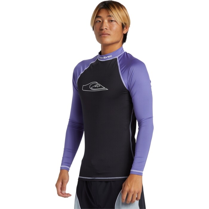 Quiksilver Mnner 2024 Mercury UP50 Langarm-Lycra-Weste AQYWR03178 - Black